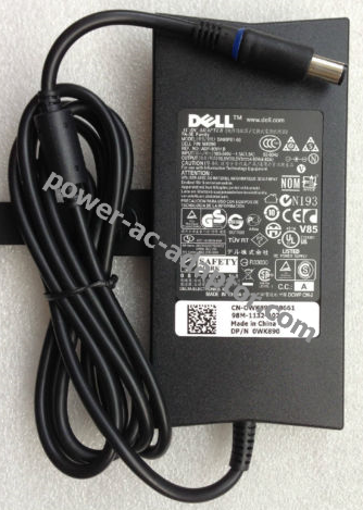 Dell 90W Slim AC Power Adapte Cord for Dell Latitude XT2 Laptop - Click Image to Close